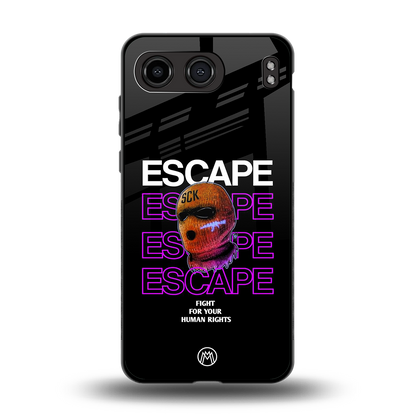 human rights back phone cover | glass case for oneplus nord 4