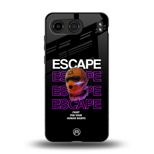 human rights back phone cover | glass case for oneplus nord 4