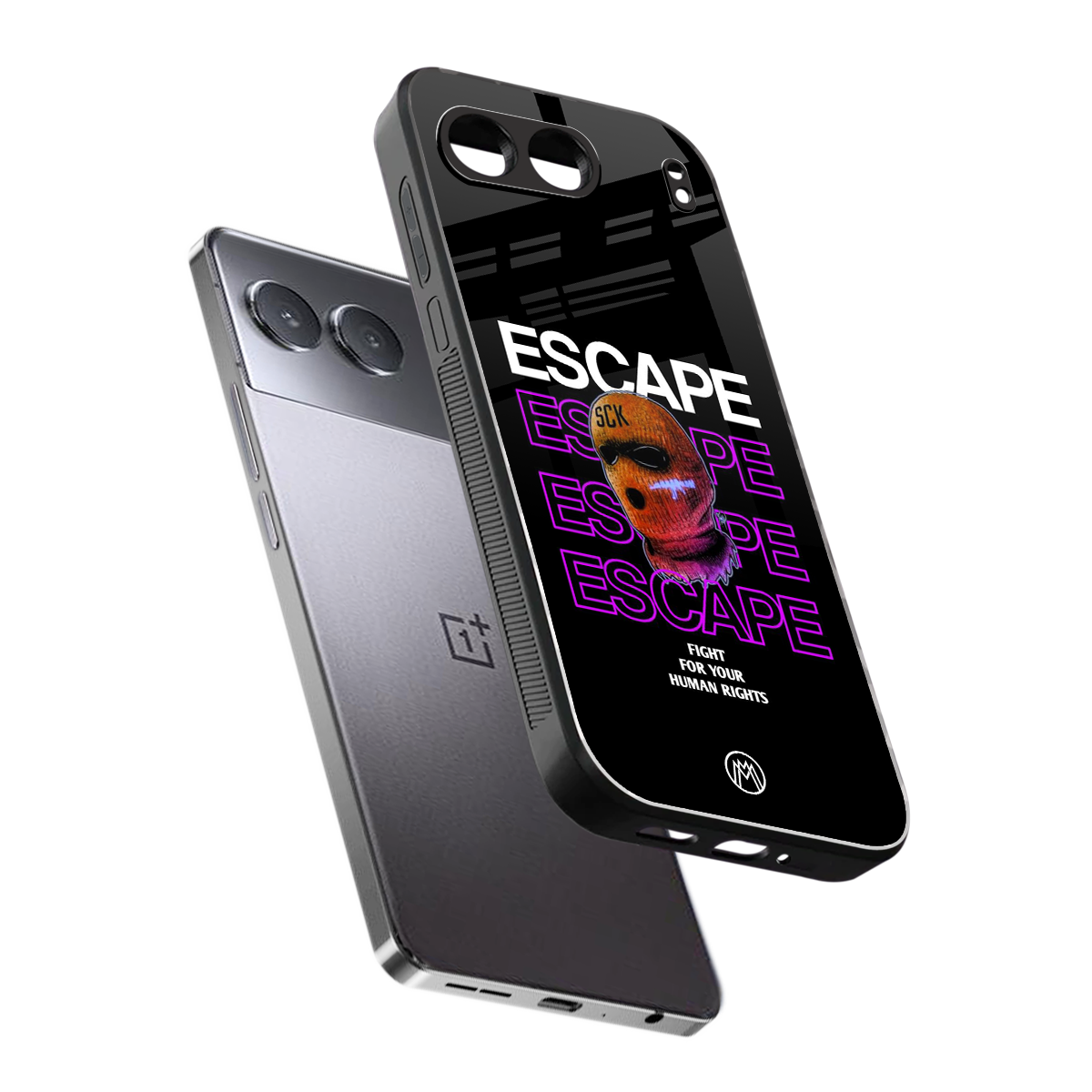 human rights back phone cover | glass case for oneplus nord 4