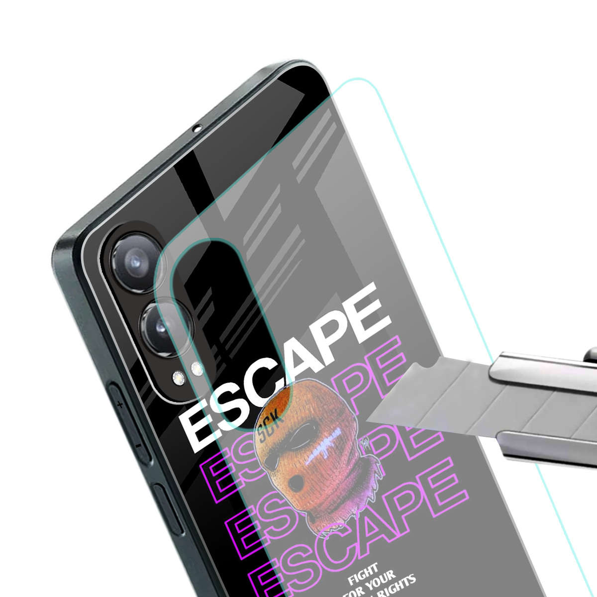 human rights back phone cover | glass case for oneplus nord ce 4 lite