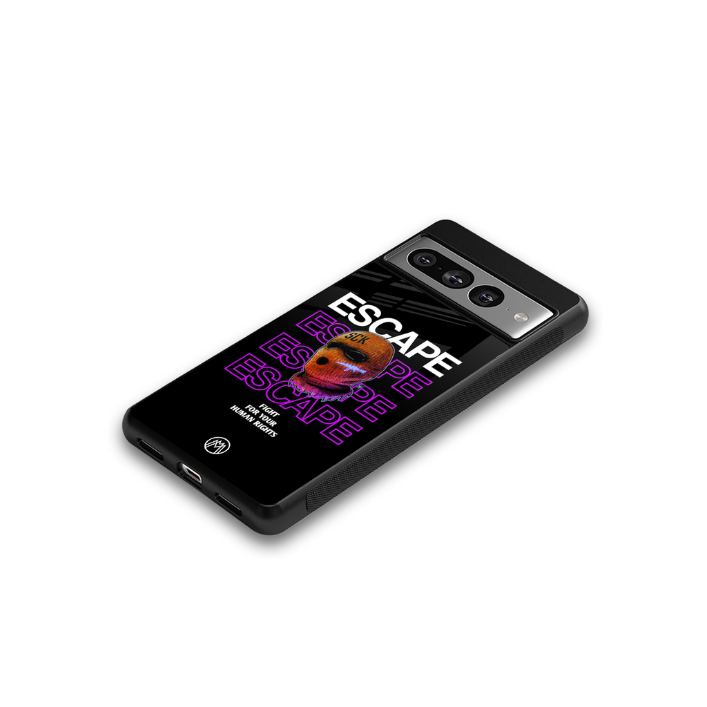human rights back phone cover | glass case for google pixel 7 pro