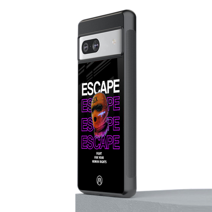 human rights back phone cover | glass case for Google Pixel 7A