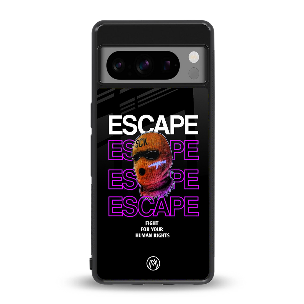human rights back phone cover | glass case for google pixel 8 pro