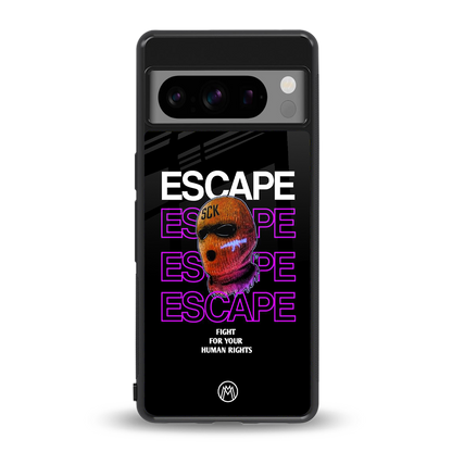 human rights back phone cover | glass case for google pixel 8 pro
