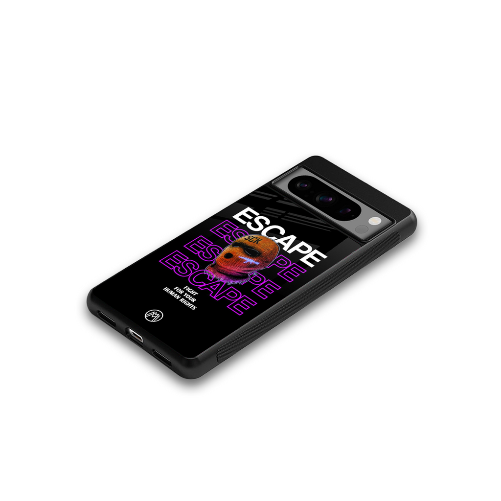 human rights back phone cover | glass case for google pixel 8 pro