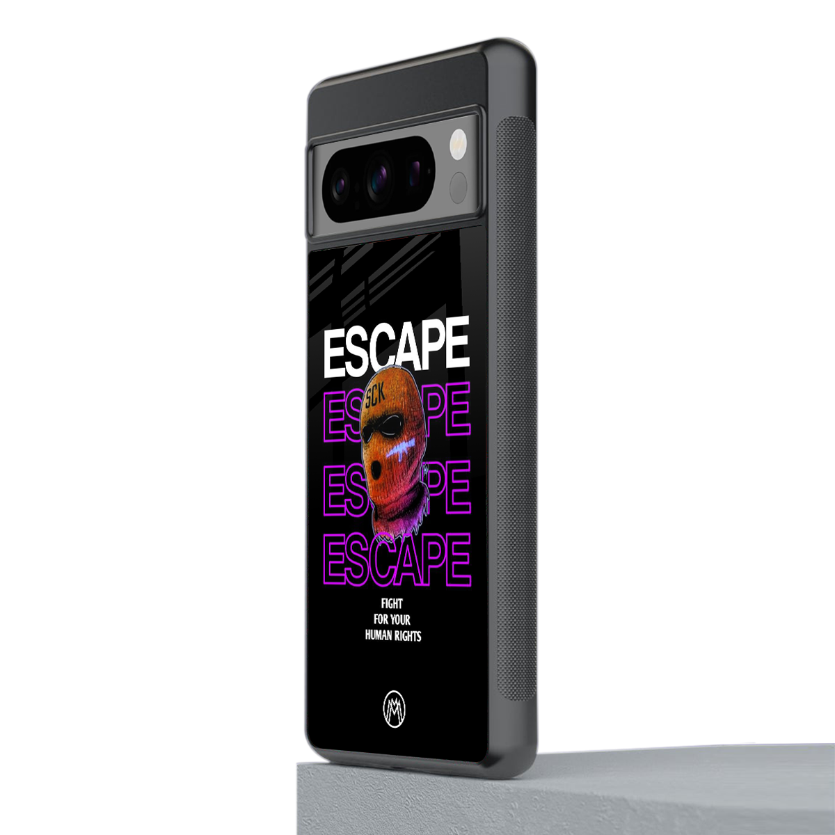 human rights back phone cover | glass case for google pixel 8 pro