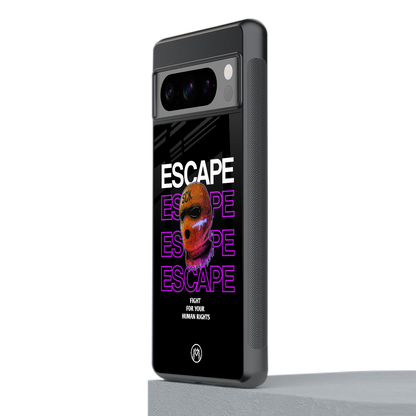 human rights back phone cover | glass case for google pixel 8 pro