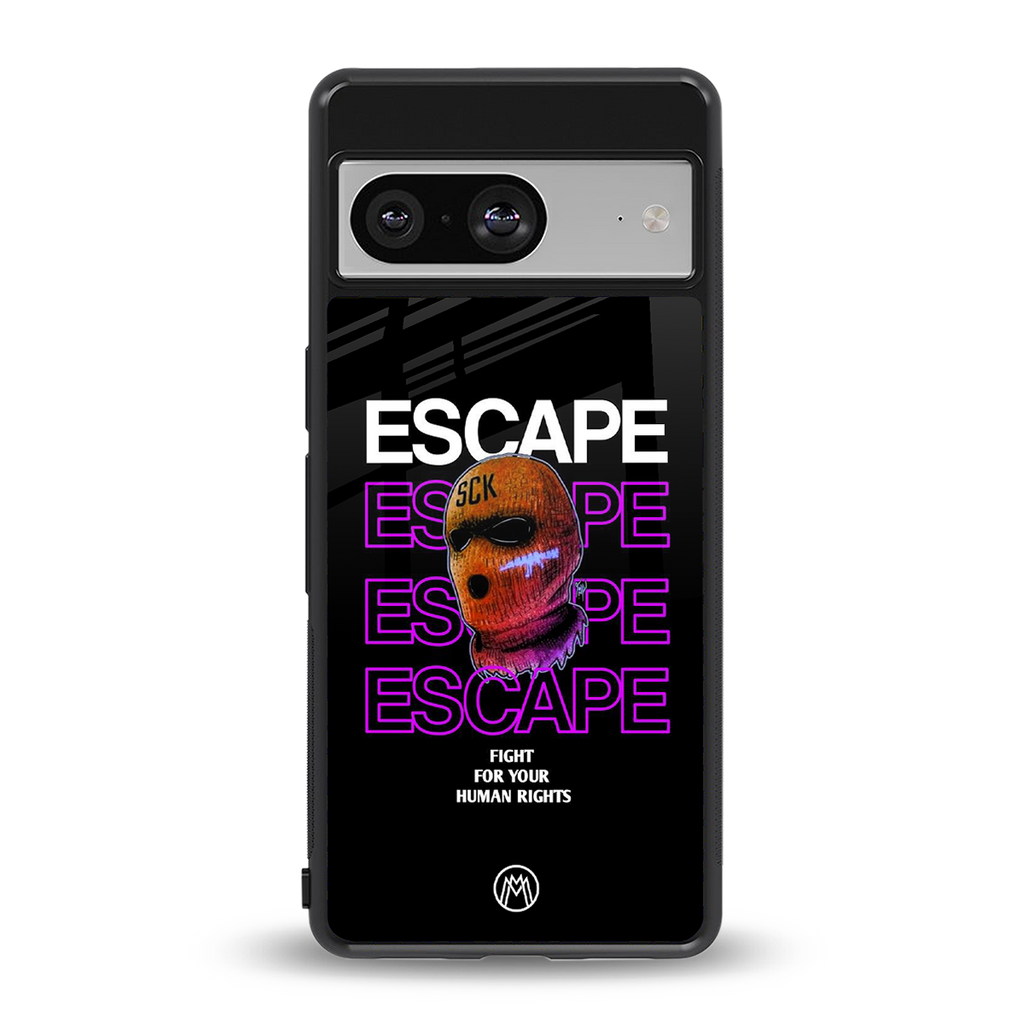 human rights back phone cover | glass case for Google Pixel 8