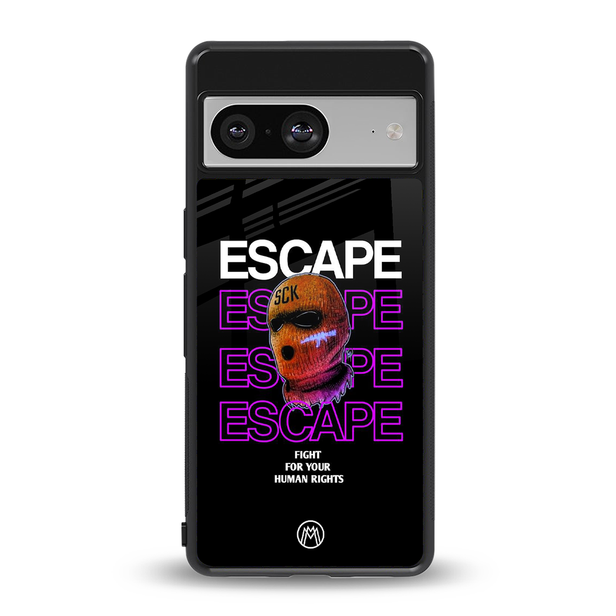 human rights back phone cover | glass case for Google Pixel 8