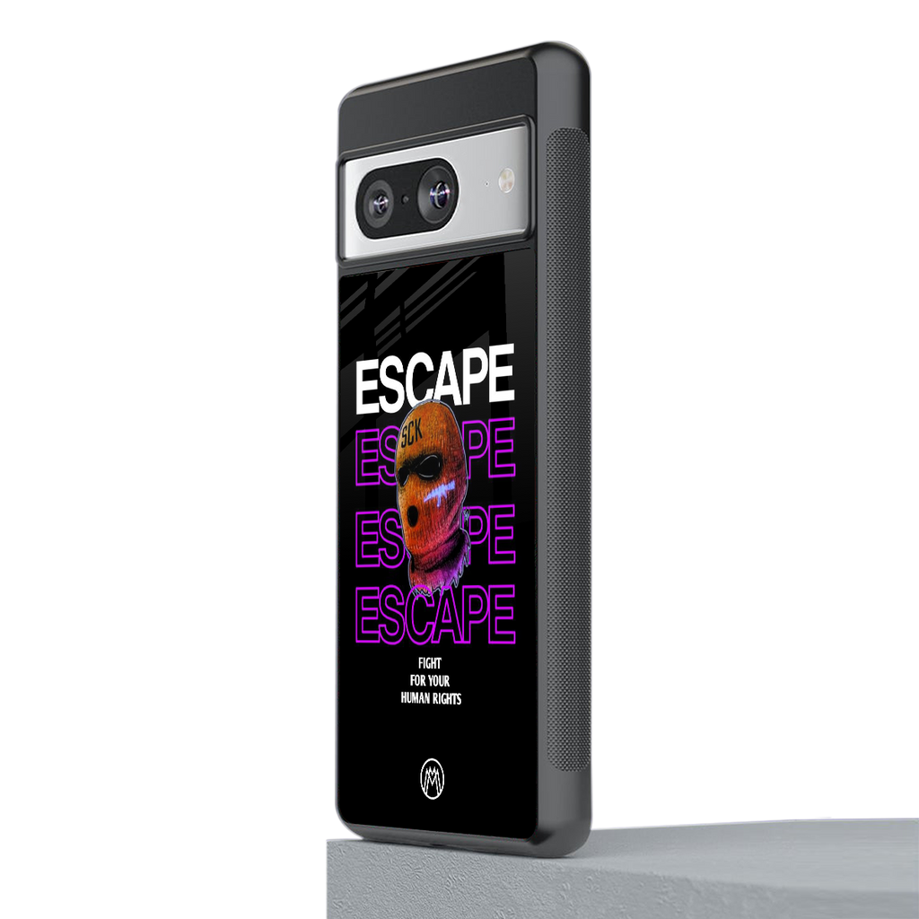 human rights back phone cover | glass case for Google Pixel 8