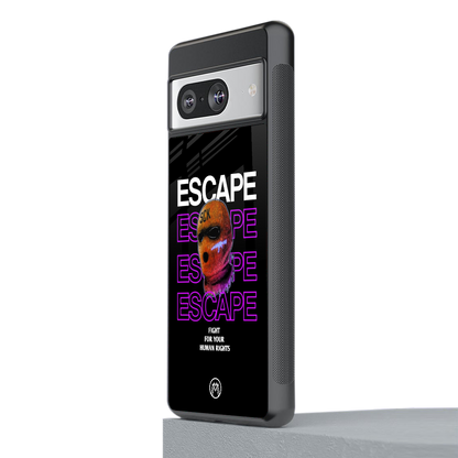 human rights back phone cover | glass case for Google Pixel 8