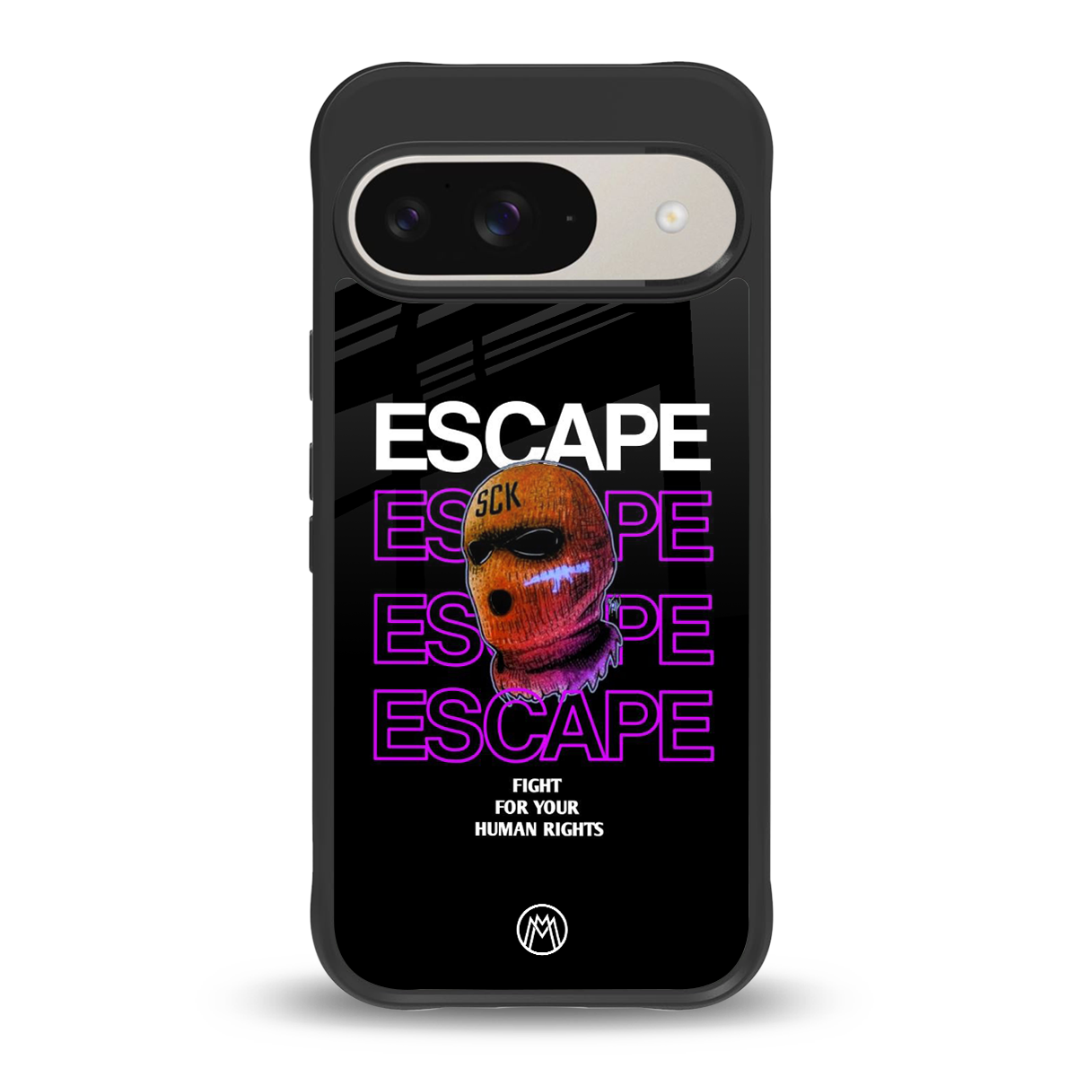 human rights back phone cover | glass case for google pixel 9