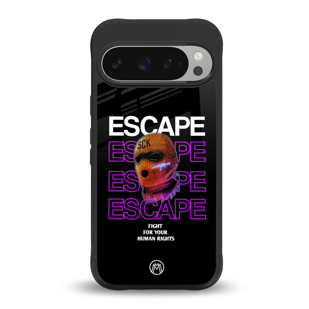 human rights back phone cover | glass case for google pixel 9 pro