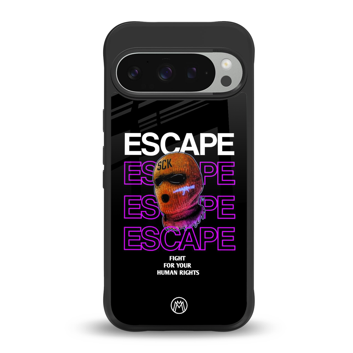 human rights back phone cover | glass case for google pixel 9 pro xl