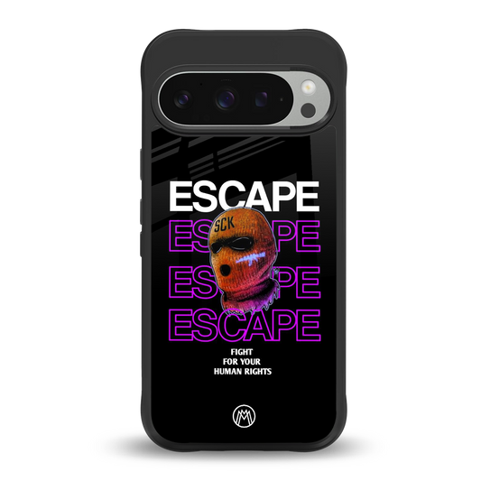 human rights back phone cover | glass case for google pixel 9 pro xl