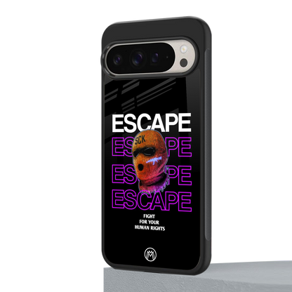 human rights back phone cover | glass case for google pixel 9 pro xl