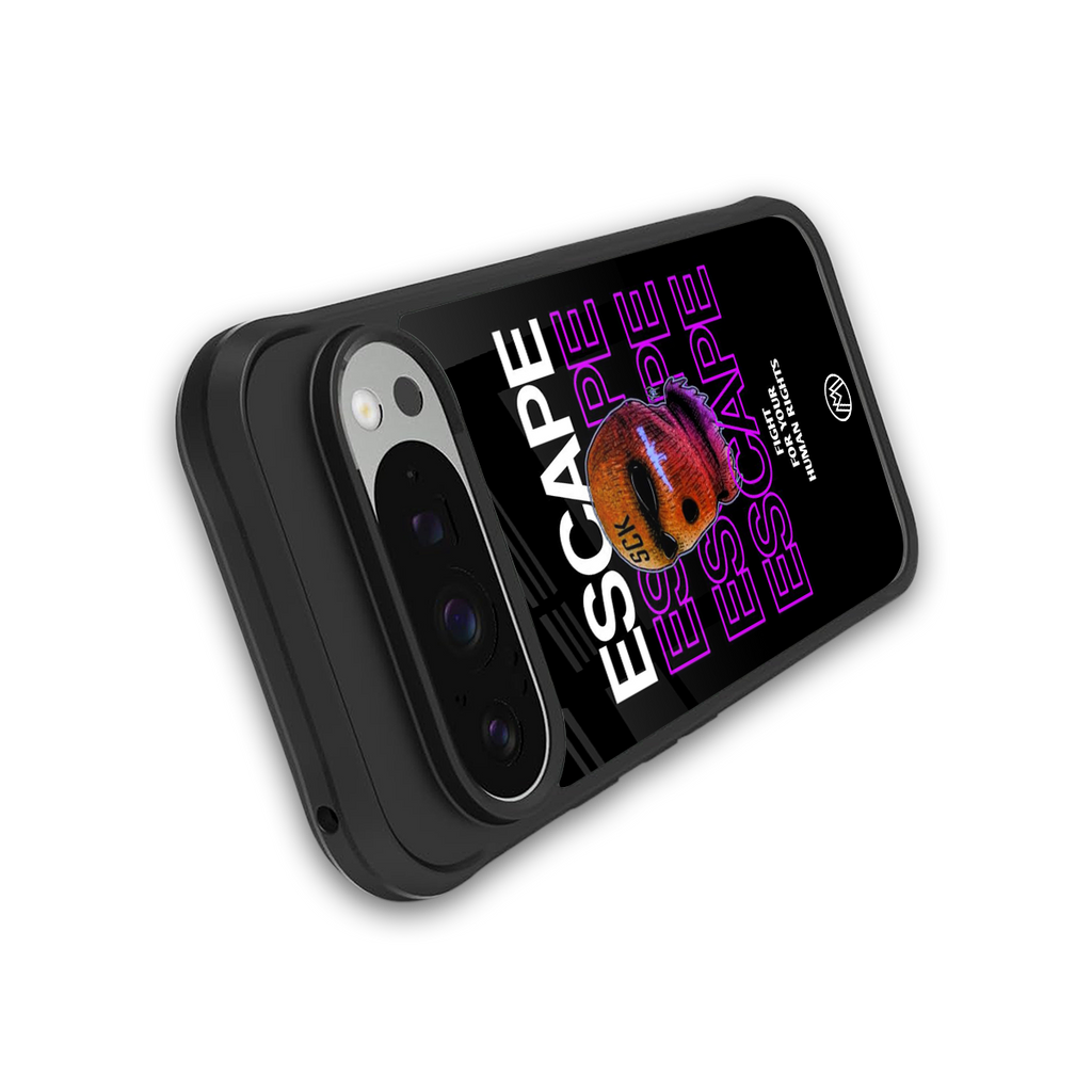 human rights back phone cover | glass case for google pixel 9 pro