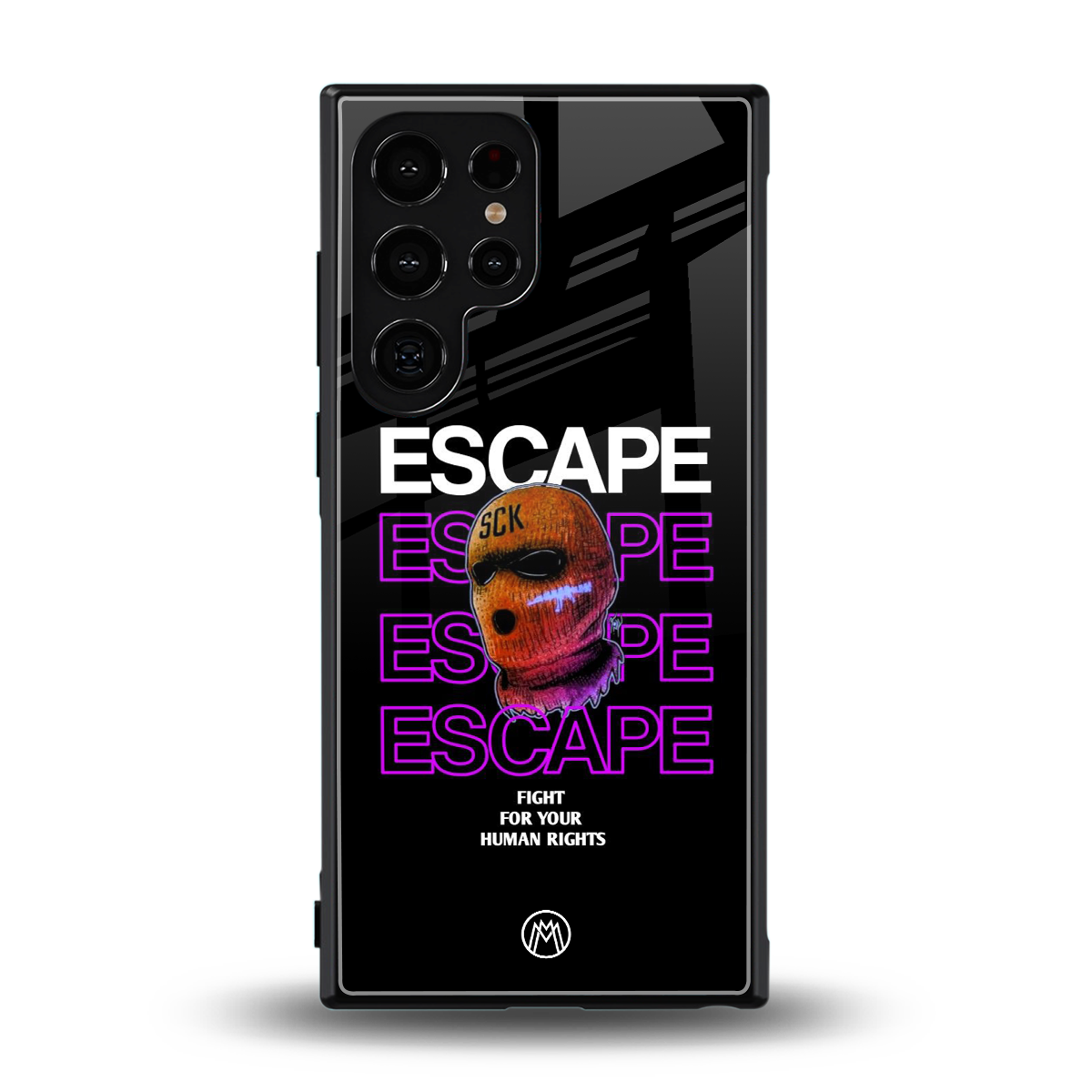 human rights back phone cover | glass case for samsung galaxy s23 ultra