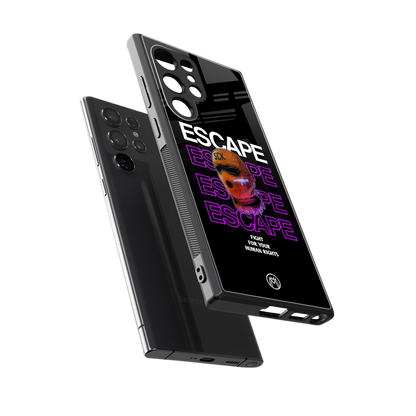 human rights back phone cover | glass case for samsung galaxy s23 ultra