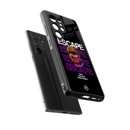 human rights back phone cover | glass case for samsung galaxy s25 ultra