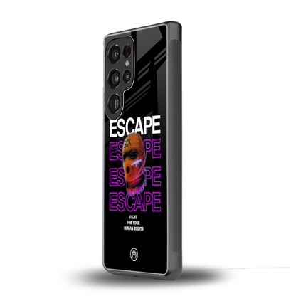human rights back phone cover | glass case for samsung galaxy s25 ultra