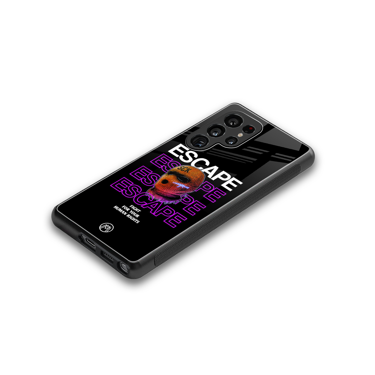 human rights back phone cover | glass case for samsung galaxy s25 ultra