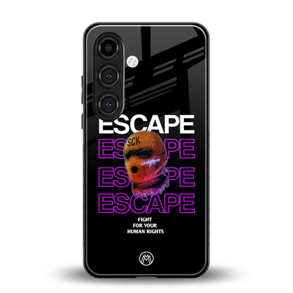 human rights back phone cover | glass case for samsung galaxy s23 plus