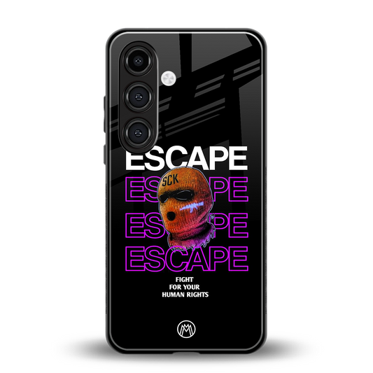 human rights back phone cover | glass case for samsung galaxy s24 fe