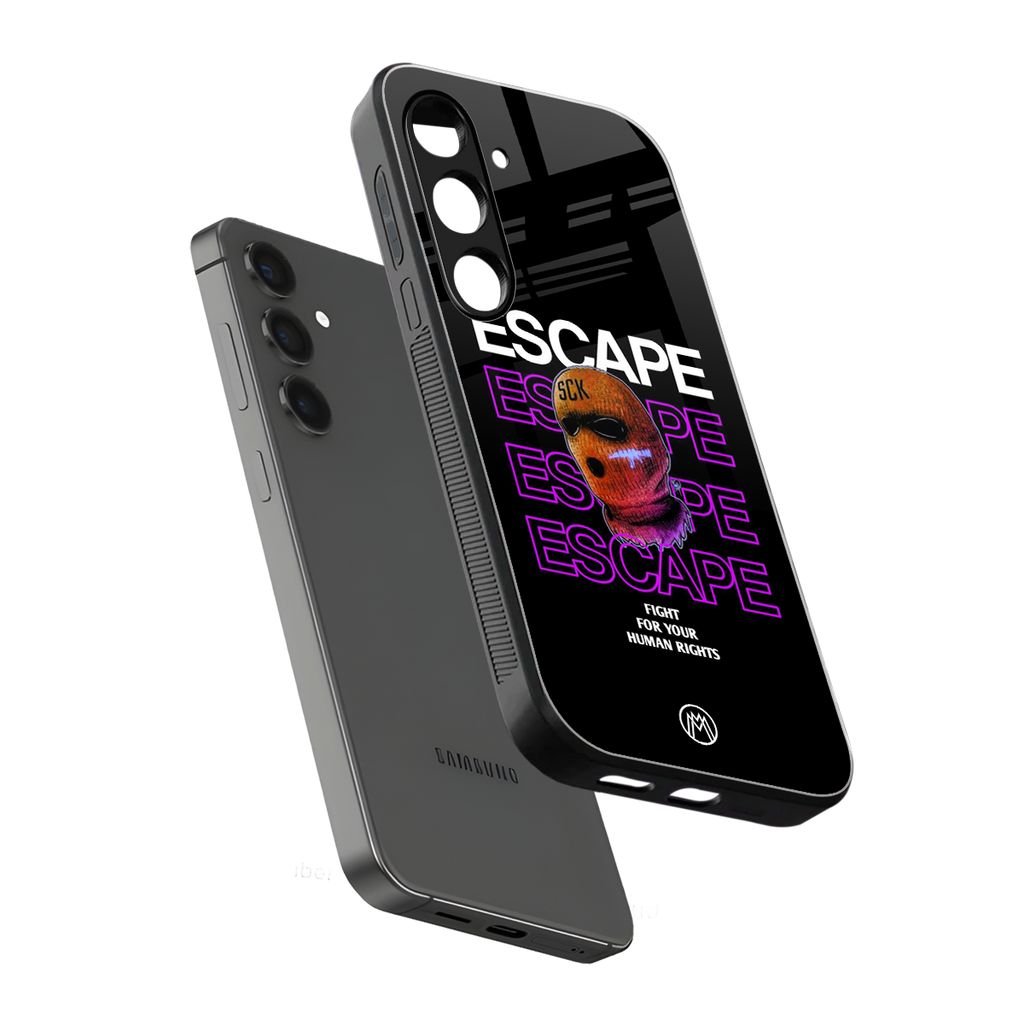 human rights back phone cover | glass case for samsung galaxy s24 plus