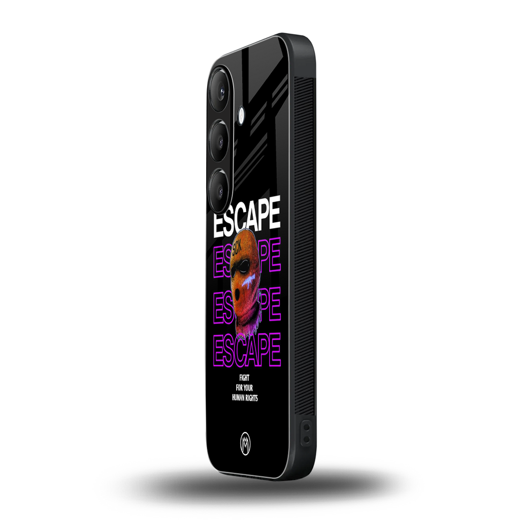 human rights back phone cover | glass case for samsung galaxy s24 fe