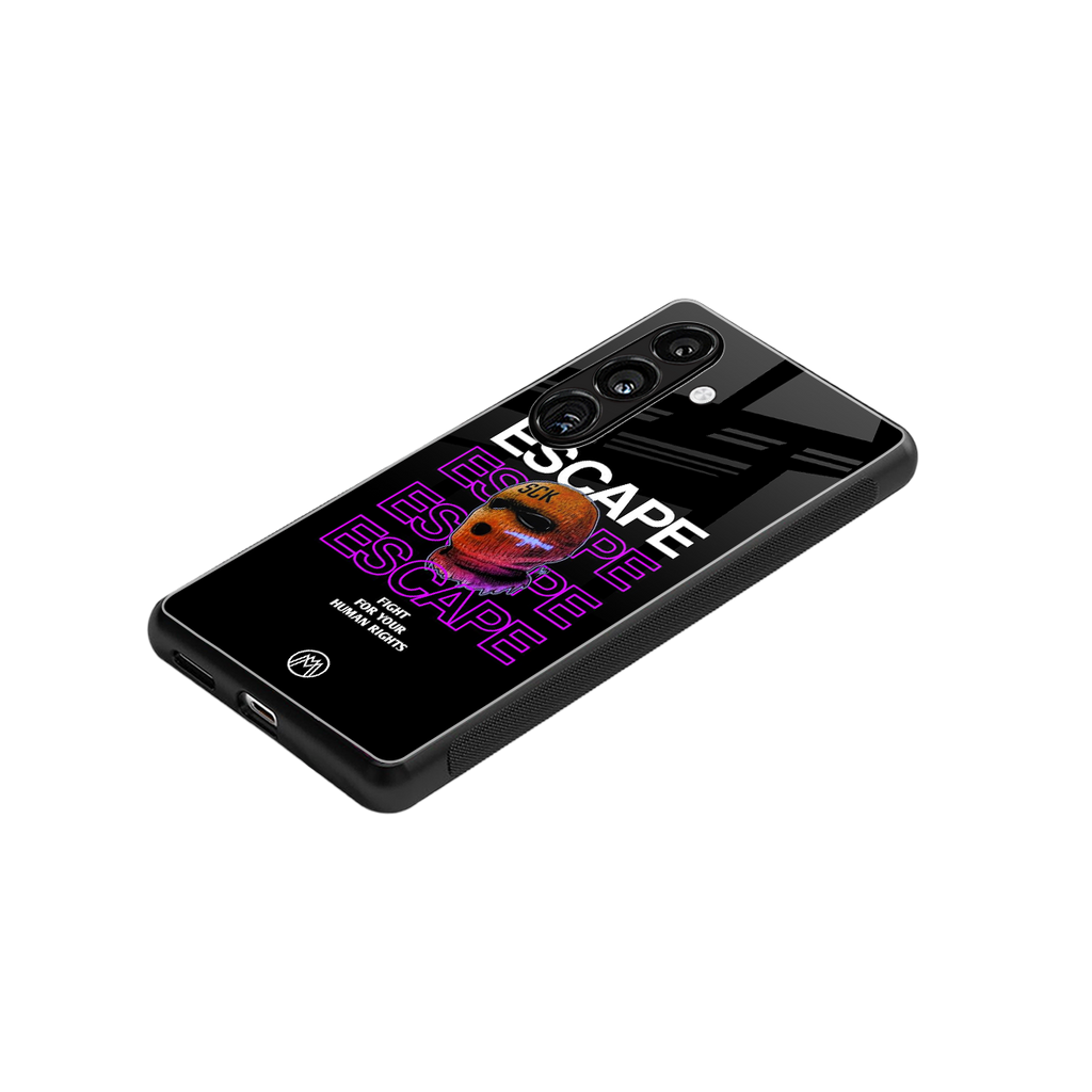 human rights back phone cover | glass case for samsung galaxy s25