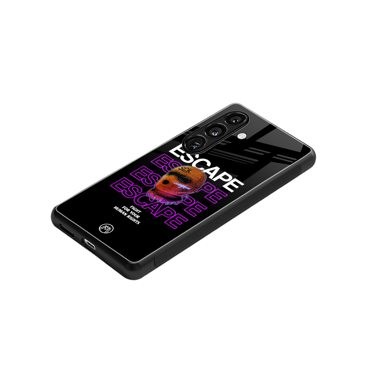 human rights back phone cover | glass case for samsung galaxy s23 plus