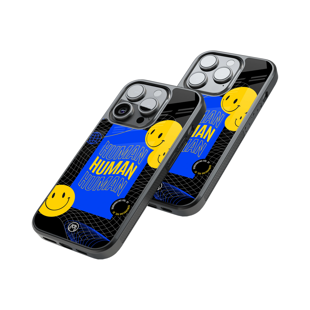 Protective Glass Back Phone Case Compatible with iPhone, Samsung, OnePlus, Pixel & More