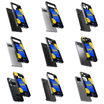 Durable Glass Back Mobile Case for iPhone, Samsung, OnePlus, Google Pixel, Redmi, Vivo, Oppo
