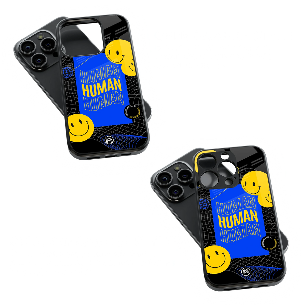 Trendy Glass Back Mobile Case for iPhone, Samsung, Redmi, OnePlus, Google Pixel, Motorola