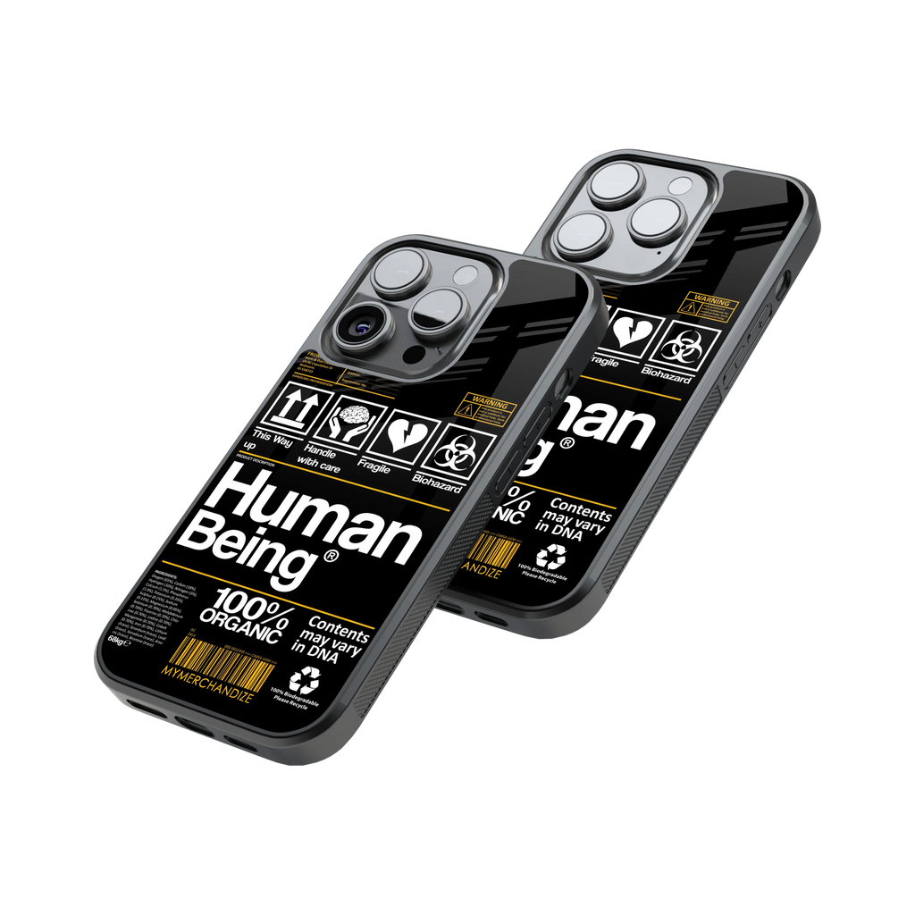 Protective Glass Back Phone Case Compatible with iPhone, Samsung, OnePlus, Pixel & More