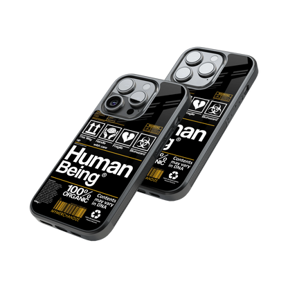 Protective Glass Back Phone Case Compatible with iPhone, Samsung, OnePlus, Pixel & More