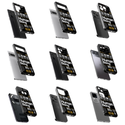 Durable Glass Back Mobile Case for iPhone, Samsung, OnePlus, Google Pixel, Redmi, Vivo, Oppo