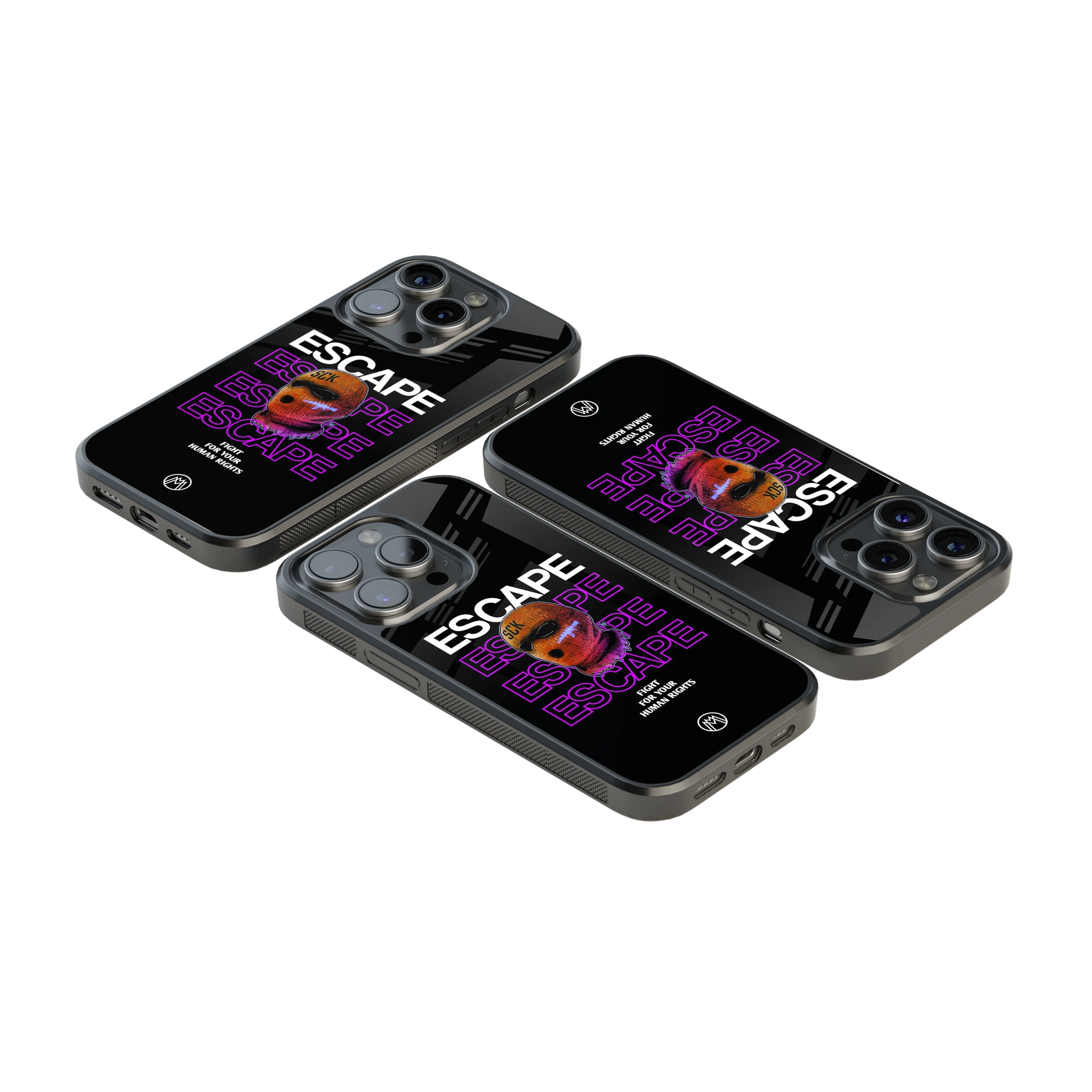 Luxury Glass Back Mobile Cover for iPhone, Samsung Galaxy, OnePlus, Pixel, Redmi & More