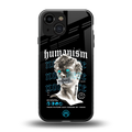 humanism not here back phone cover | glass case for iphone 13 mini