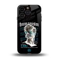 humanism not here back phone cover | glass case for iphone 13 pro