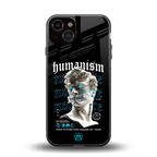 humanism not here back phone cover | glass case for iphone 13