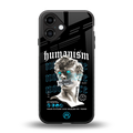 humanism not here back phone cover | glass case for iphone 16