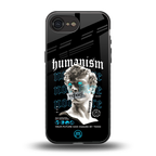 humanism not here back phone cover | glass case for iphone 16e