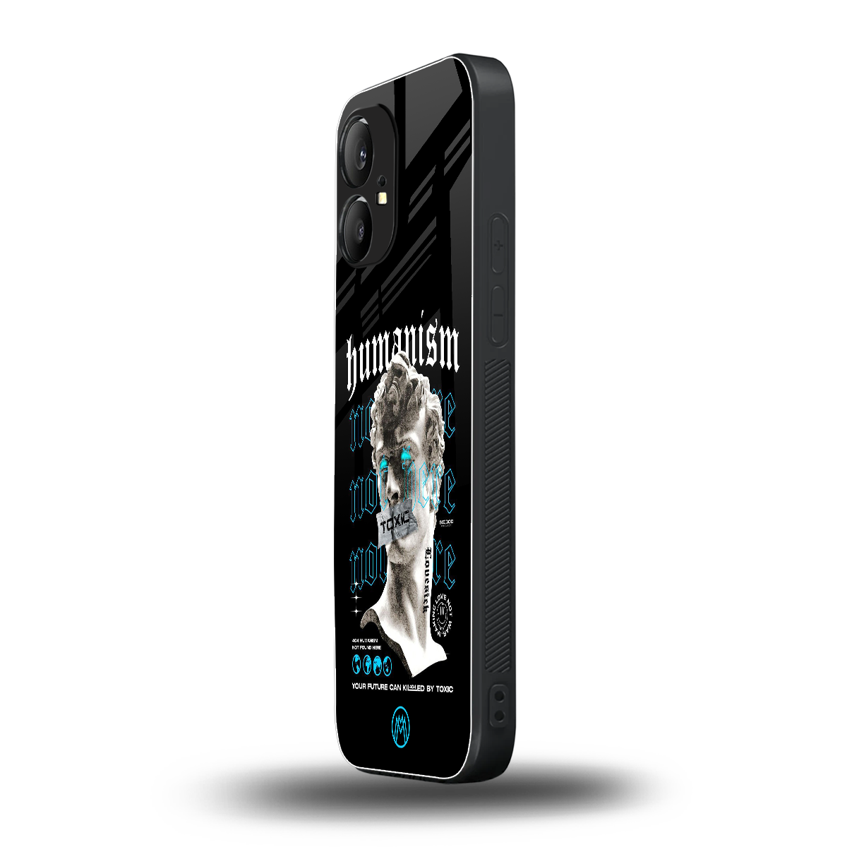 humanism not here back phone cover | glass case for nothing phone 1
