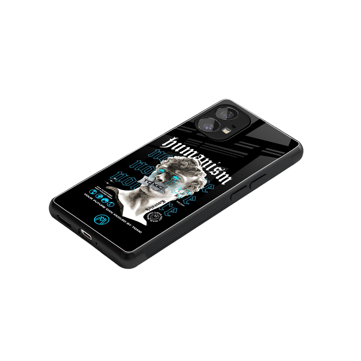 humanism not here back phone cover | glass case for nothing phone 1