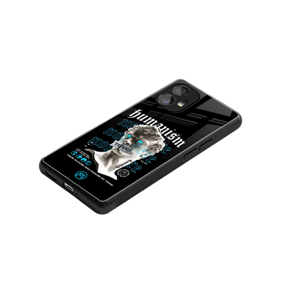 humanism not here back phone cover | glass case for nothing phone 1