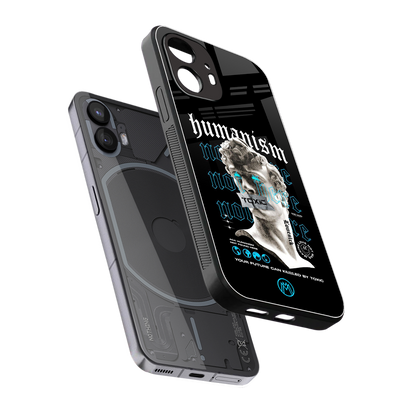 humanism not here back phone cover | glass case for nothing phone 2