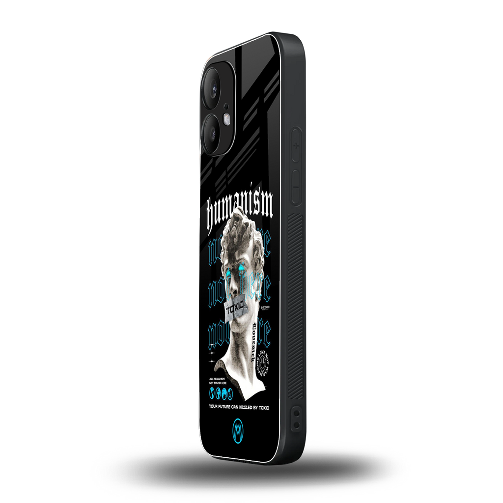humanism not here back phone cover | glass case for nothing phone 2
