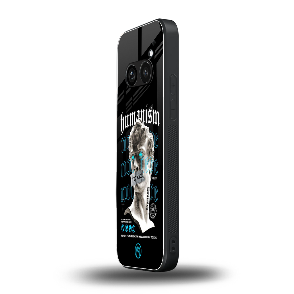 humanism not here back phone cover | glass case for nothing phone 2a